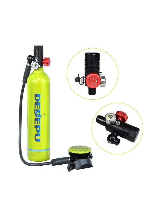 DEDEPU Full scuba diving set from dedepu 1liter Tank 20Minutes Under Water Easy Refill  - Image 3