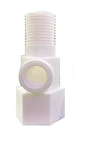 IONIX 1/4" Plastic Inlet Valve Connector with Push Fit Connection | Includes Teflon Tape & 1/4" Pipe | RO/UV/Water Filter Purifier Compatible | Durable & Easy Installation - Image 5