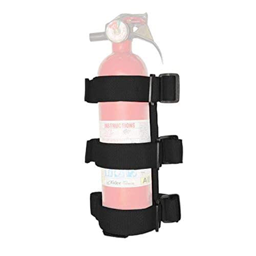 Rugged Ridge 13305.21 Fire Extinguisher Holder, Sport Bar, Black; 55-Current Jeep CJ/Wrangler / 20-Current Gladiator - Image 1
