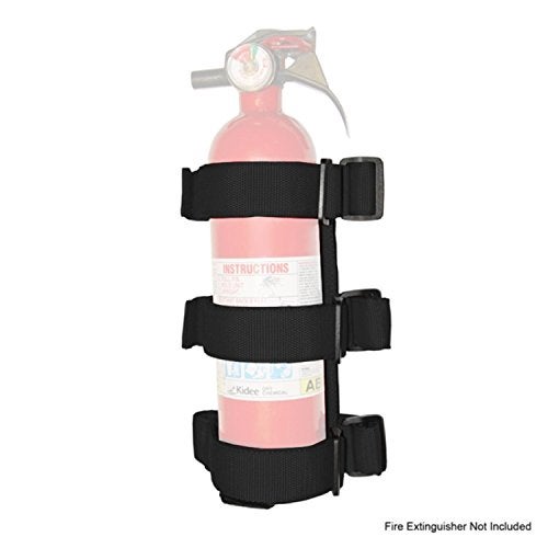Rugged Ridge 13305.21 Fire Extinguisher Holder, Sport Bar, Black; 55-Current Jeep CJ/Wrangler / 20-Current Gladiator - Image 2