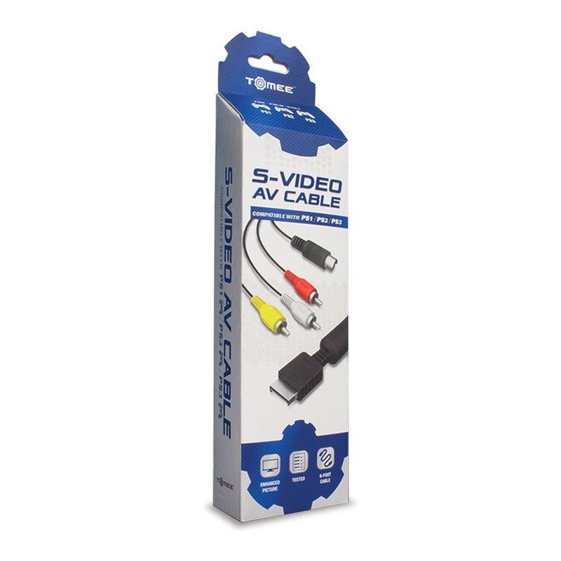 Tomee S-Video AV Cable for PS3/ PS2/ PS1, Audio Video TV Cord Compatible with PlayStation 1/2/3 - Image 2