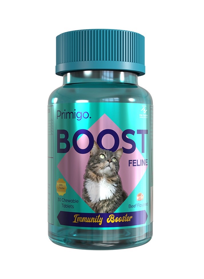 إيفا فارما - إيفا | بريميجو (BOOST) - القطط | 30 حبة - Image 1