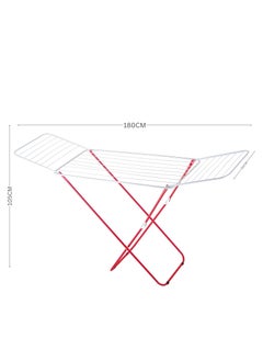 Generic Clothes drying stand laundry - Heavy Duty Clothes Rack - Folding Clothes Dryer - Rust Proof, Iron Wire & Frame - Metal Drying Rack Multifunctional Air Dryer Ideal for Indoor/Outdoor Easy Store.  - Image 5
