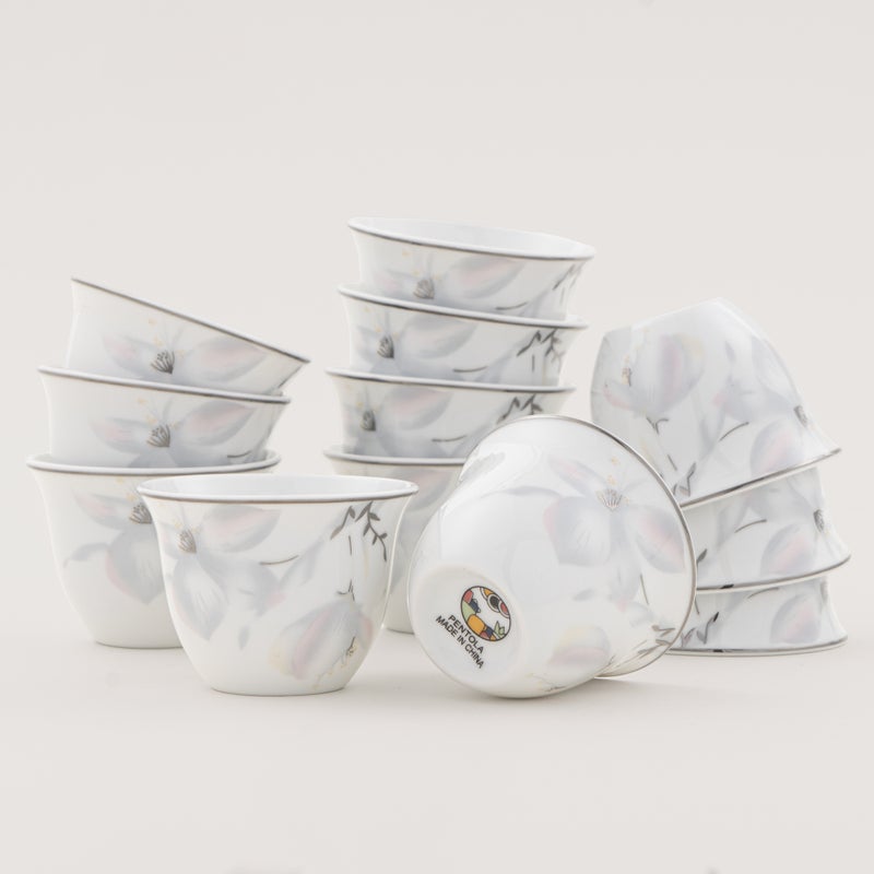 Pentola new bone 12pcs coffee cup set - Image 1