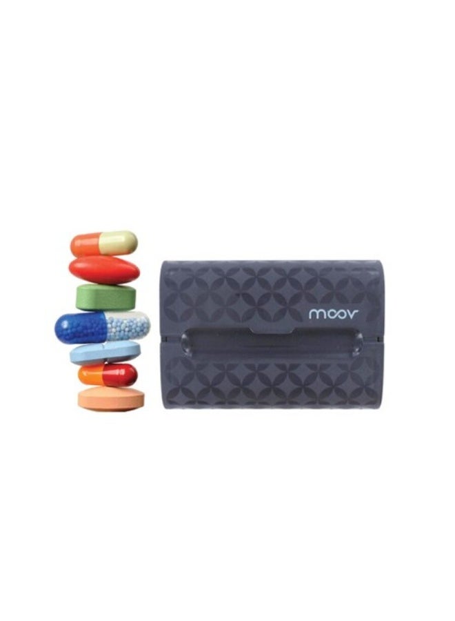 بيل بوكس صندوق أدوية أسبوعي من Pilbox Moov بألوان متنوعة، وحدة واحدة - Image 3