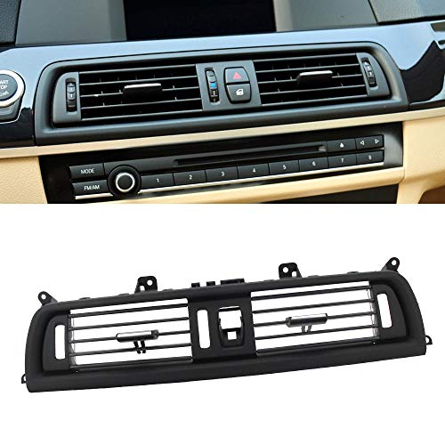 FEXON Front Air Grille AC Vent Replacement for BMW 5 Series Interior Central Dashboard Console Center Ventilation 520 523 525 528 530 535 550 F10 F18 2010-2016 - Image 1