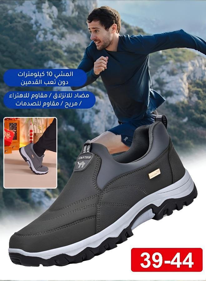 حذاء رياضي رجالي فائق الراحة: نعل ضخم لمشي 10 كم بدون عناء - Image 2