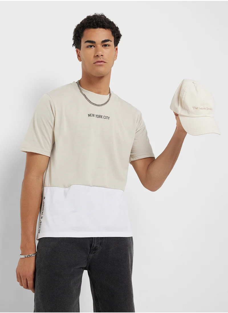 سفنتي فايف Crew Neck T-Shirt