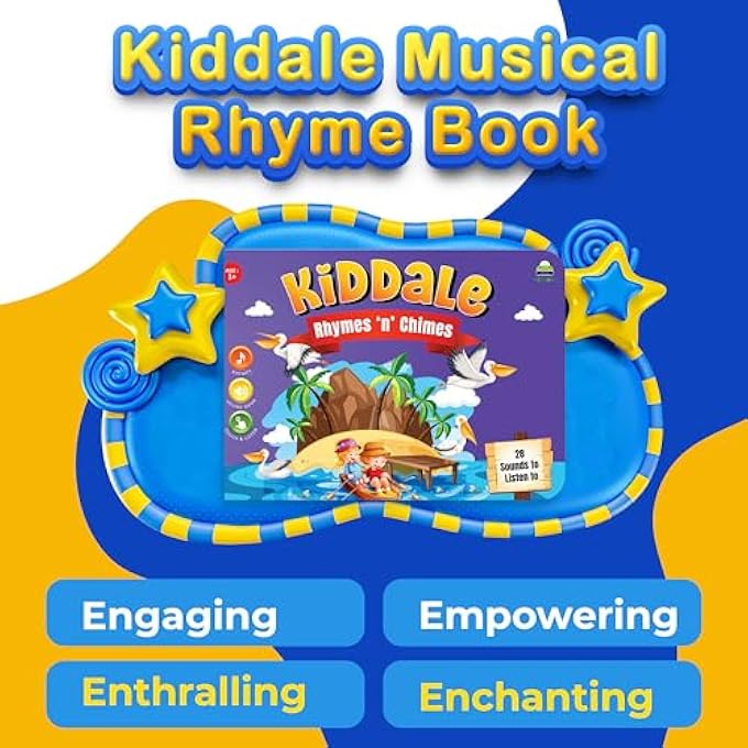 PACK OF 2 RHYMES BOOK| 8 CLASSICAL AND 16 WILD ANIMAL NURSERY RHYMES|28 SOUNDS EACH |INTERACTIVE TOUCH N PLAY SOUND BOOK|BEST GIFT WITH MUSICAL LEARNING FOR 1-3 YEARS|SING ALONG BOOKS - Image 3