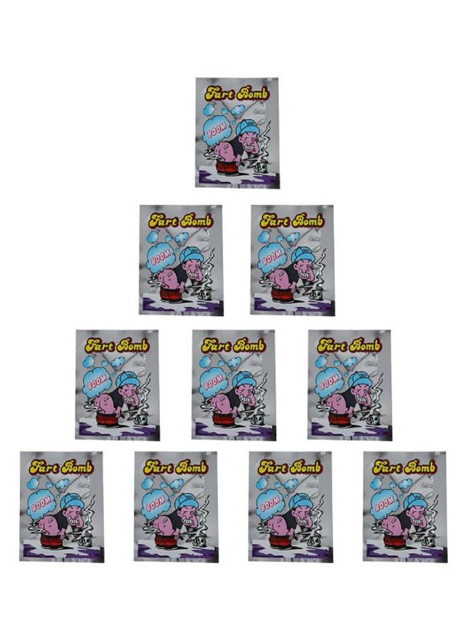10 Piece Smelly Fart Bomb Bag Set Sachet - Image 1
