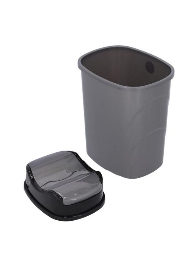 Royalford - 8.5-Litre Trash can, Countertop trash can Coffee Area Plastic Dorm room essentials, Bathroom trash can, small waste basket, trash bin for Office & Home, Kitchen, Bedroom, Living room - Image 1
