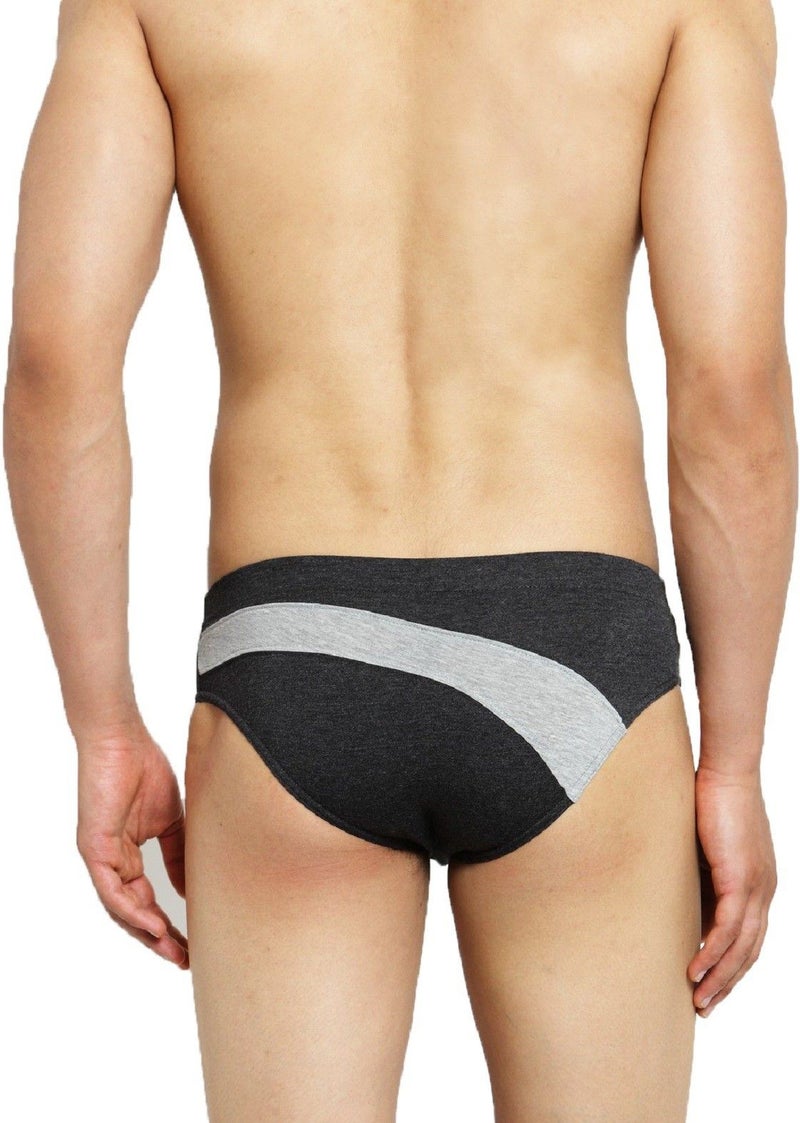 IC4 Store Men's Grey Briefs Pack of 3 - Image 2