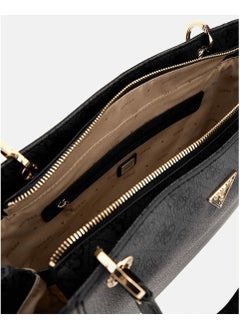 Tekno Trust Black Noelle 4G Logo Bag with Logo  - Image 3