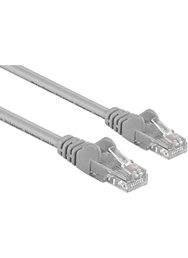 MutecPower - MutecPower Power Networking Cat6 Ethernet Cable with RJ-45 Plug - Grey - 20m - Image 1