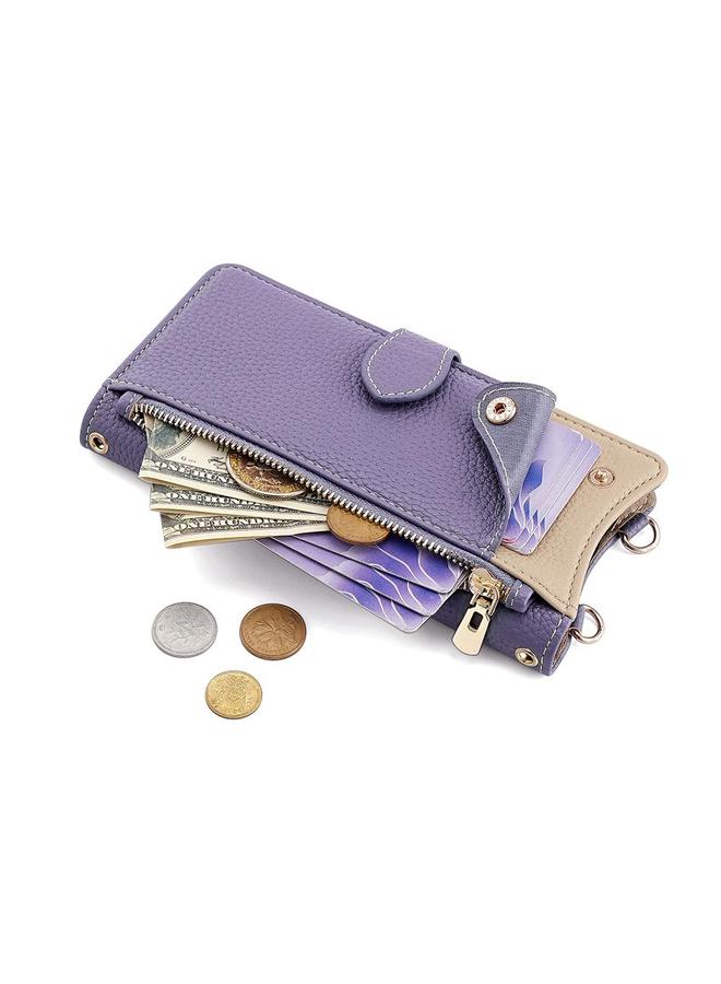 S-TOP Case For Samsung Galaxy S21+ 5G Crossbody Chain Fishtail Litchi Leather Phone Case - Image 4