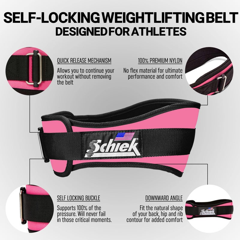 Schiek Sports Model 2004 Nylon 4 3/4" Weight Lifting Belt - Image 3