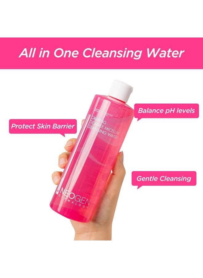 DERMALOGY by NEOGENLAB NEOGEN Calming Cleansing Water Cica Tree Micellar 13.52oz(400ml) for Sensitive Skin/Korean Skin Care/K-Beauty  - Image 4