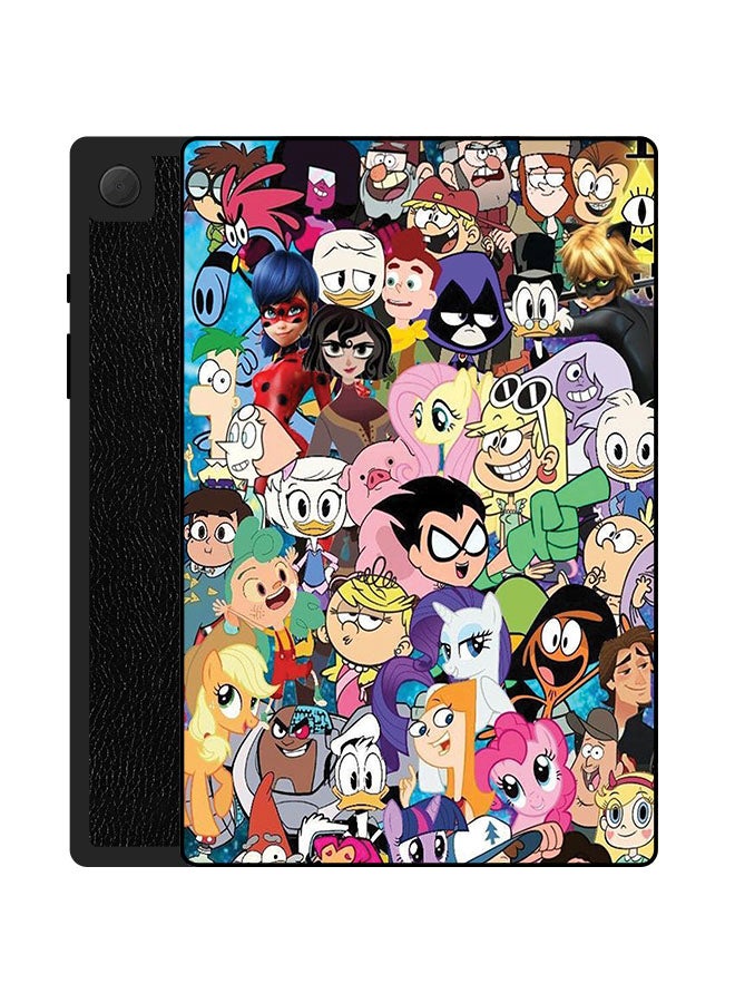 Theodor Protective Flip Case Cover For Samsung Galaxy Tab A8 10.5 2021 Comic Characters - Image 1