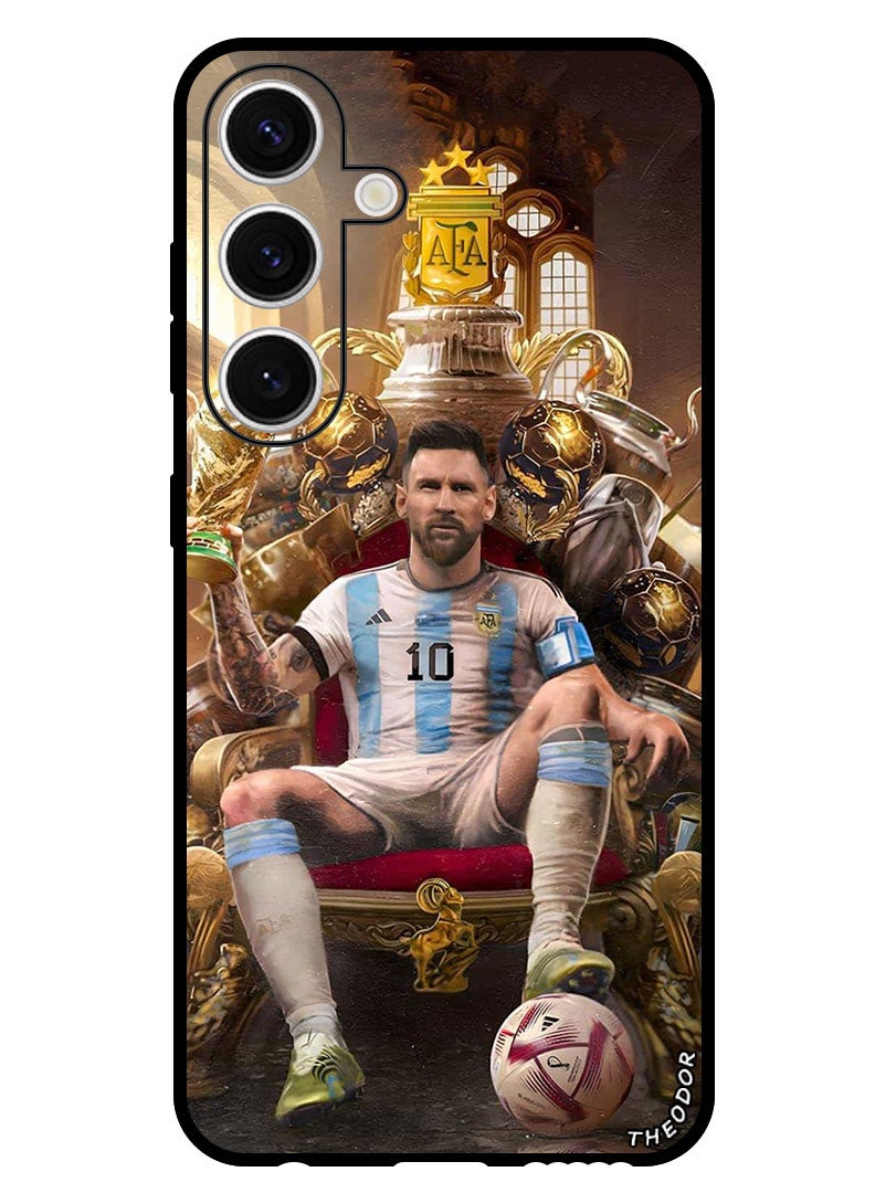 Theodor غطاء واقي مضاد للخدش ومقاوم للصدمات لجهاز سامسونج جالاكسي S24 بلس ميسي 2 - Image 1