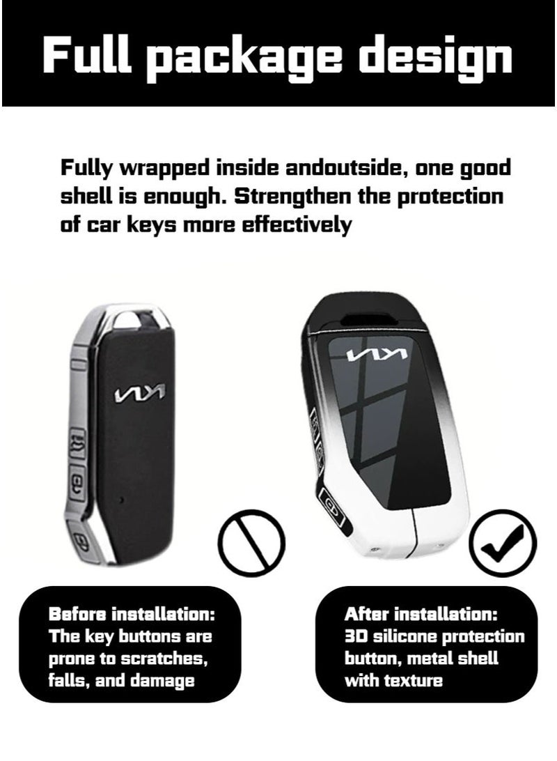 Kia new car key protector silicone material is simple and beautiful in fashion, which protects the original car key well. - Image 2