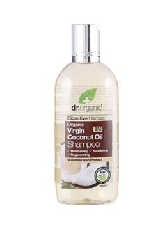 dr.organic شامبو زيت جوز الهند البكر للعناية بالشعر النشط بيولوجيًا 265 مل 