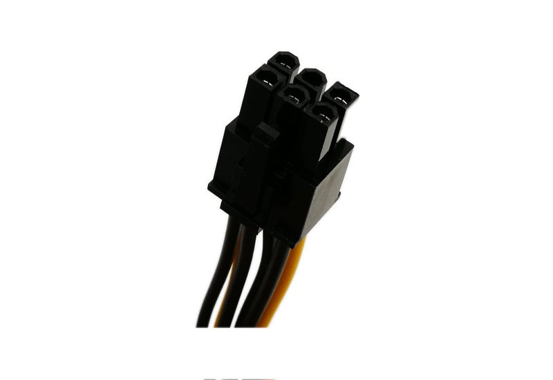 zdyCGTime 6-Inch 6 Pin PCI to 15Pin SATA Power Splitter Express Video Card Power Cable Adapter - Image 5