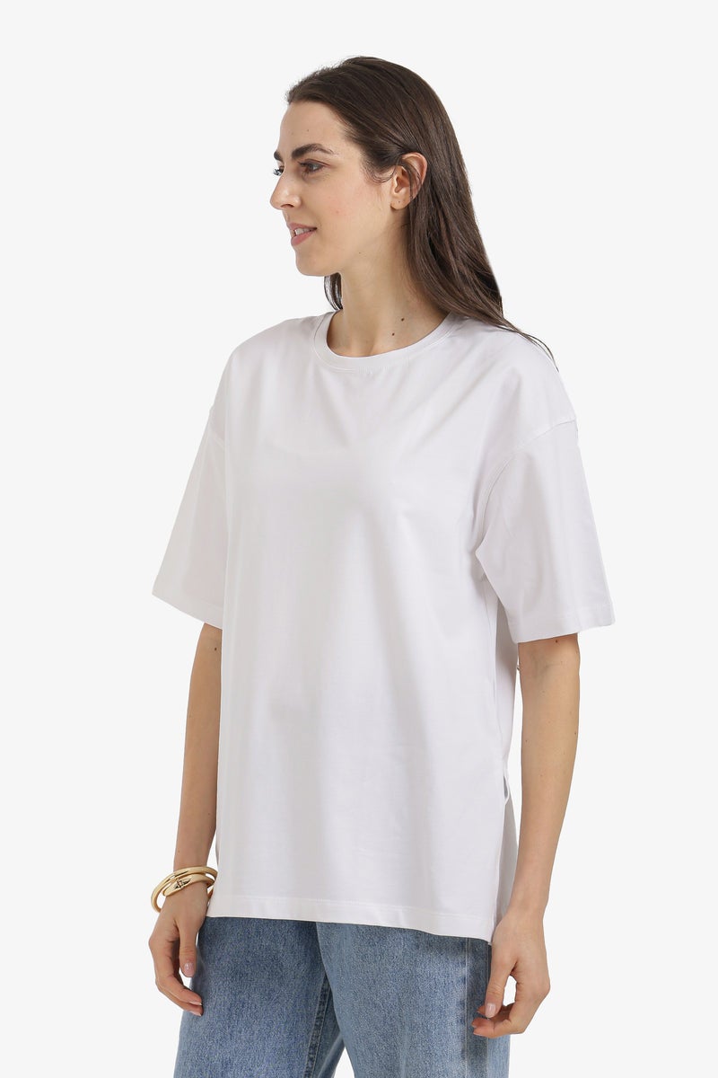 Carina Oversized Crew Neck T-Shirt - Image 2