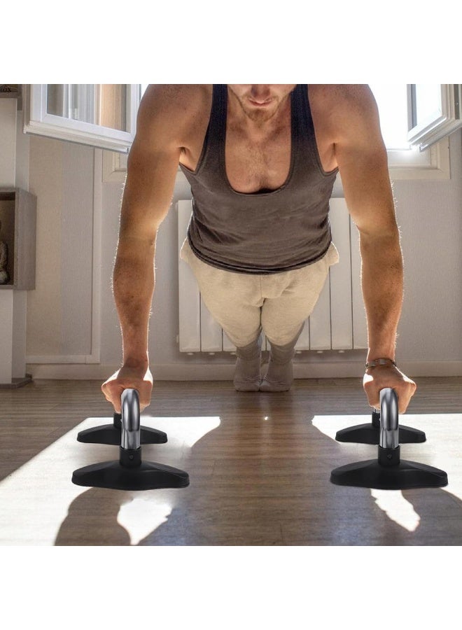 SportQ Professional Push Up Grips – Ergonomic Anti-Slip Design Helps You Perform Push-Ups with Full Hand Support and Improves Upper Body Strength for Workout at Home or Gym - Image 3