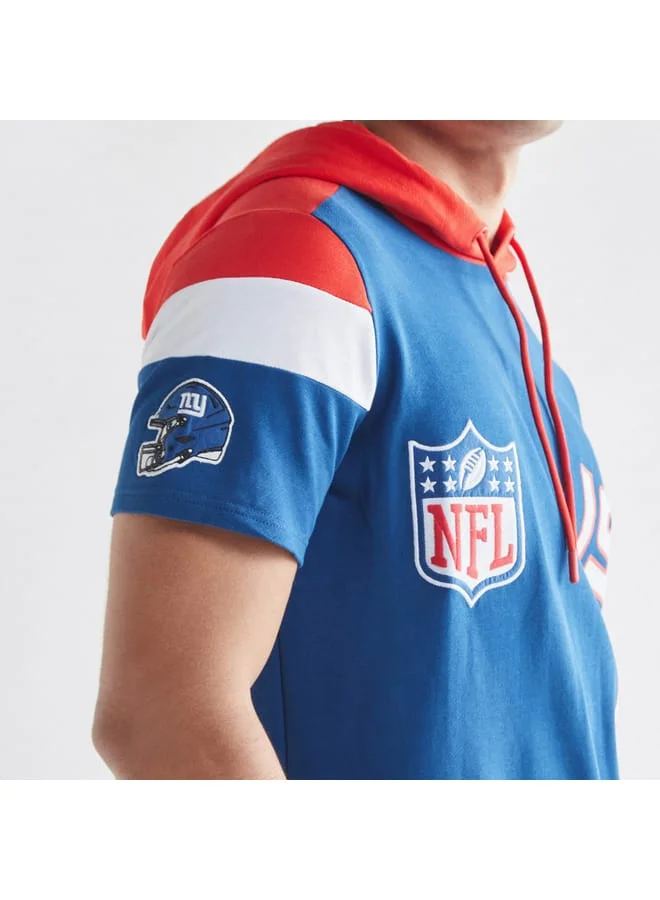 Splash FAV New York Giants Print NFL League Hooded T-shirt