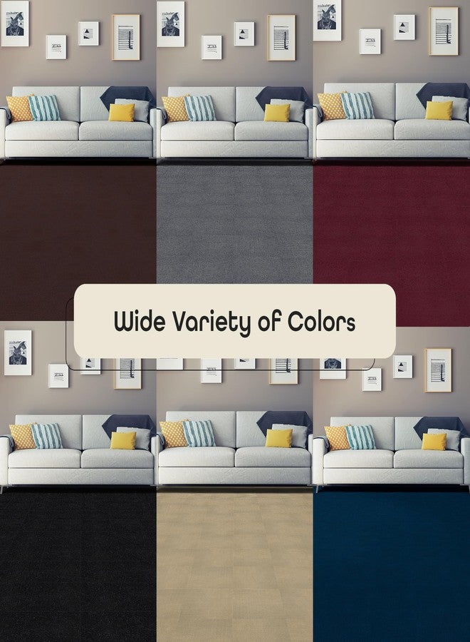 أكيم بلاط أرضيات سجاد ذاتي اللصق من نيكسوس، مقاس 12 بوصة، 12 بلاطة - 12 بوصة × 12 بوصة، لون بني فاتح - سهل التركيب والإزالة، أرضيات يمكنك تركيبها بنفسك للمطبخ وغرفة الطعام وغرف النوم والحمامات من آخيم هوم ديكور - Image 5