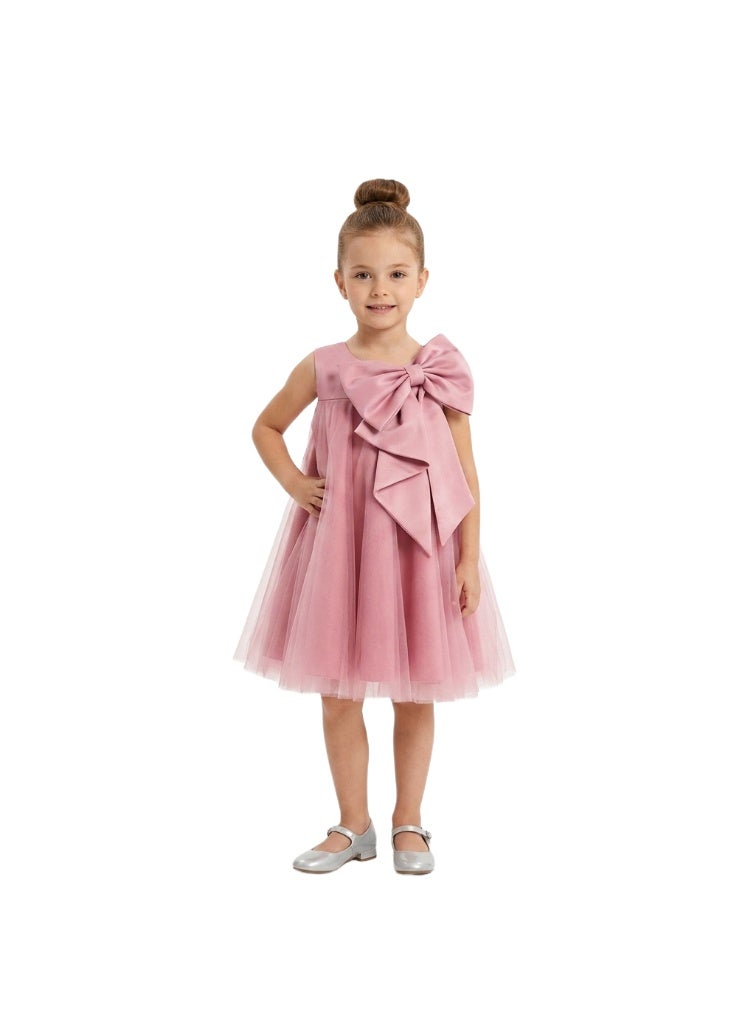 D'Daniela Bella Big Bow Party Dress - Image 1