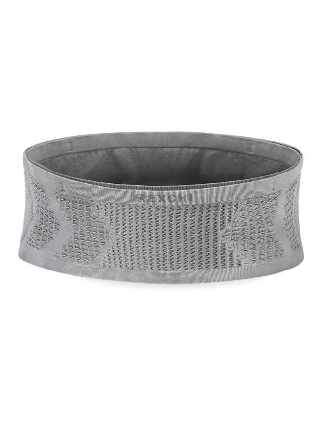 REXCHI Running waist bag, multifunctional sports waist bag, invisible waist bag, large capacity non-slip breathable fitness bag, suitable for outdoor running (size L) - Image 1