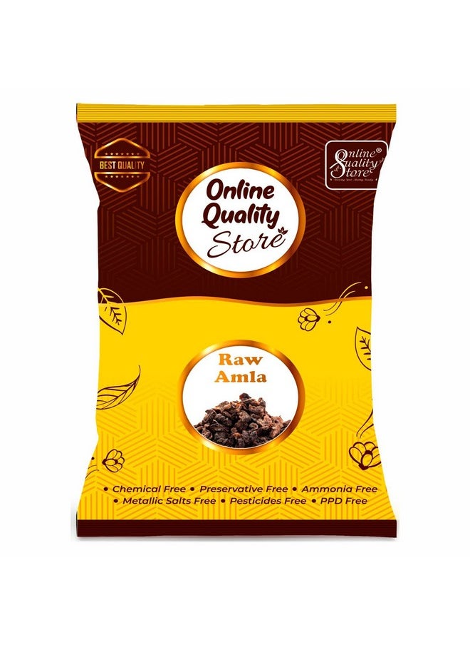 Online Quality Store Raw Amla For Hair Indian Gooseberry Dried Amla For Hair Dried Amla For Hair Growth Organic Gooseberry For Hair And Skin Care Gooseberry For Hair And Skin Emblica Officinalis Natural Hair Care250G  - Image 2