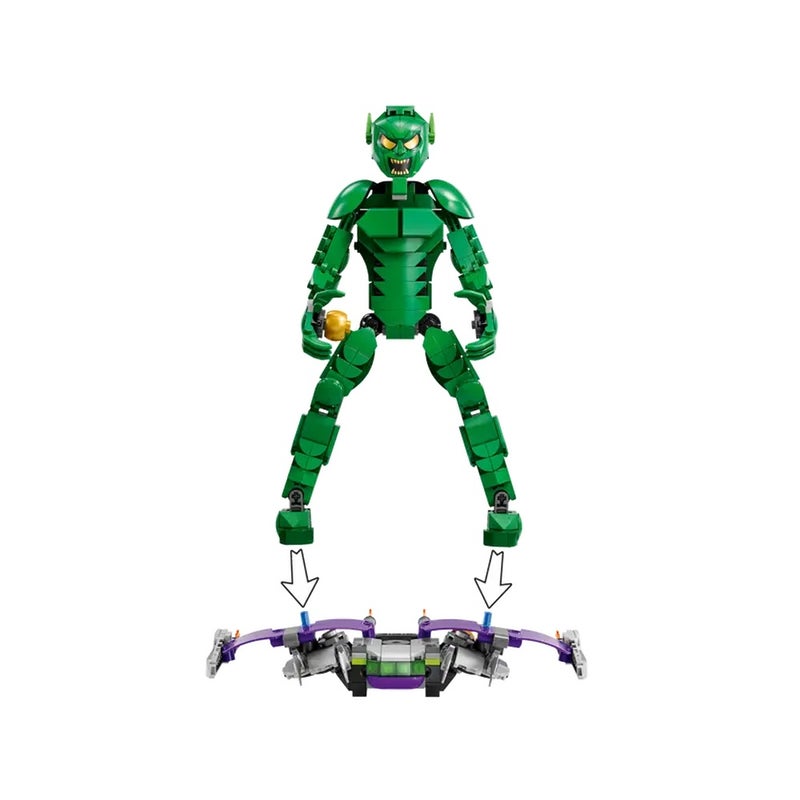 LEGO - Marvel Green Goblin Construction Figure 471 Pieces - 76284 - Image 4