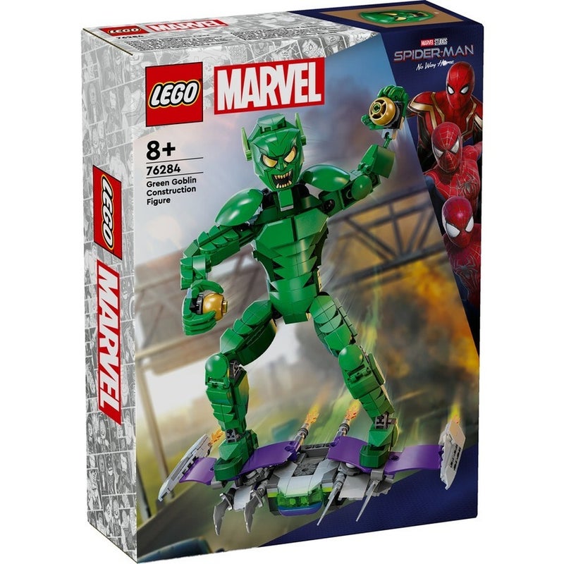 LEGO - Marvel Green Goblin Construction Figure 471 Pieces - 76284 - Image 1