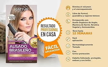 Kativa Brazilian Straightening Blonde 309g - Image 5
