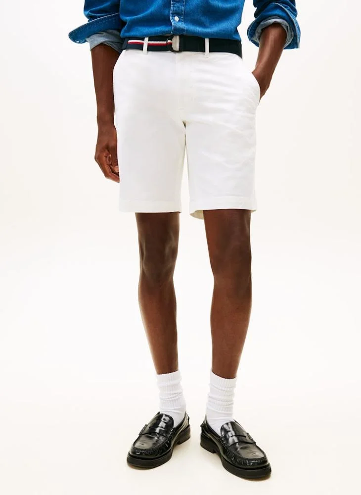 TOMMY HILFIGER Essential Brooklyn Twill W Belt Shorts