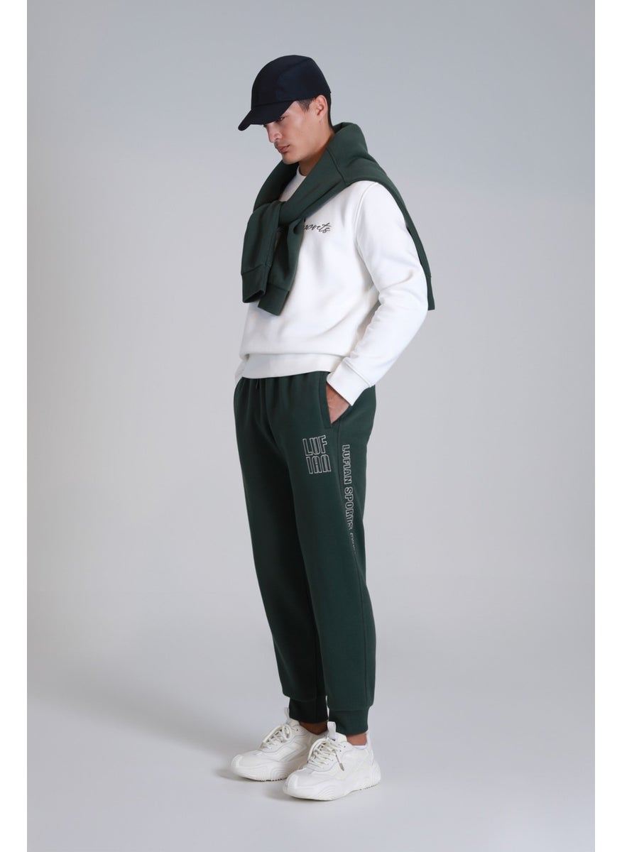 Lufian - Loved Men's Sweatshirt Off White - Image 1