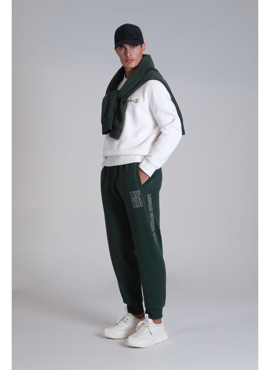 Lufian - Loved Men's Sweatshirt Off White - Image 1