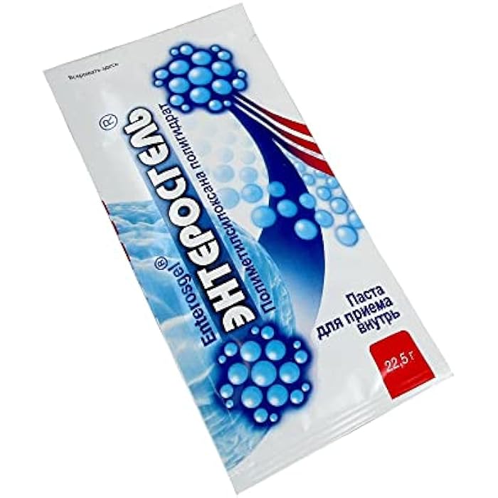 Enterosgel جِل إنتيروسجيل لإزالة السموم والتخلص من آثار الكحول لتنظيف الأمعاء 3 أكياس × 22.5 جرام - Image 3