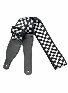 Excefore Embroidery Guitar Strap, Adjustable Guitar Strap/Bass Strap, Cotton Strap for Bass, Electric & Acoustic Guitars (Length 104-170cm, Width 5cm)  - Image 1