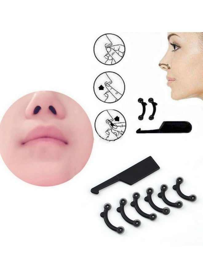 6pcs Narrowed Nose Up Lifting Shaping Clip 2.3cm Reusable Comfortable Invisible For Daily Use Party Photo - Image 5