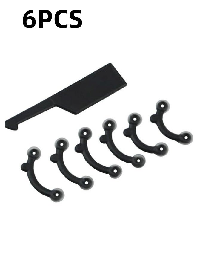 6pcs Narrowed Nose Up Lifting Shaping Clip 2.3cm Reusable Comfortable Invisible For Daily Use Party Photo - Image 1