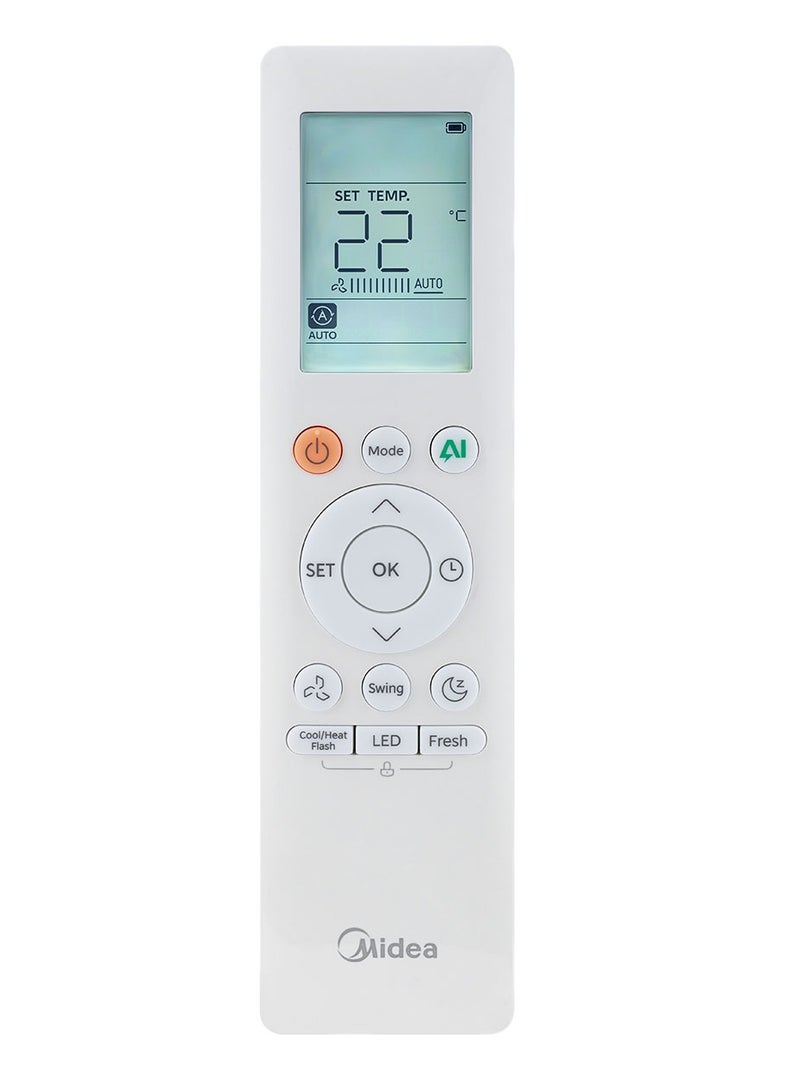 مديا مكيف هواء ميديا AI Eco Master 3 حصان إنفيرتر للتبريد والتدفئة – M1SEFT-24HRDN8F-Q8 - Image 4