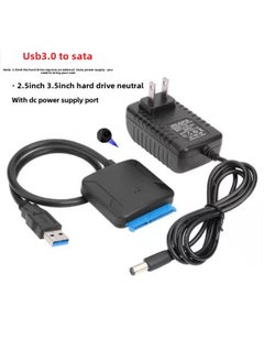 ماركة غير محددة محرك الأقراص الصلبة SATA إلى Usb3.0 Easy Drive 3.5 "ميكانيكي 2.5" للكمبيوتر الدفتري SATA سعة محول القرص الصلب: Usb3.0 Easy Drive Cable + Us Standard - 3.5 بوصة  - Image 1