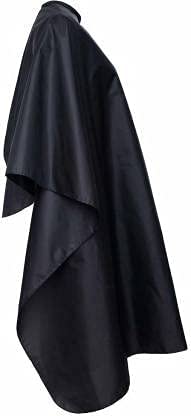 Kudize 30 GSM Barber Hair Cutting Cloth Home Salon Apron Non Woven Disposable Beauty Parlor Hair Cutting Sheet 60x40 Inch Black (Pack of 25) - Image 3