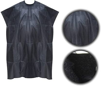 Kudize 30 GSM Barber Hair Cutting Cloth Home Salon Apron Non Woven Disposable Beauty Parlor Hair Cutting Sheet 60x40 Inch Black (Pack of 25) - Image 5