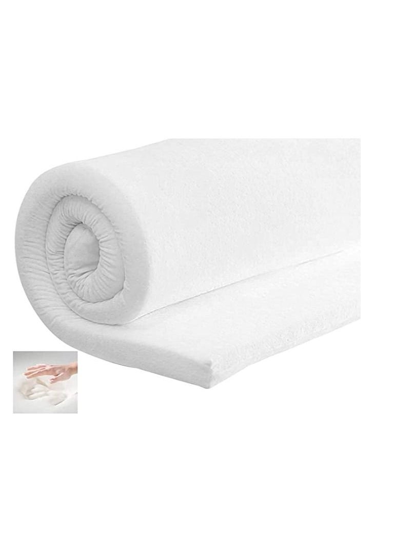 Generic - SULSHA Premium Memory Foam (Harmony Visco Elastic) Mattress Topper with Removable Luxurious Velour Cover - Image 1