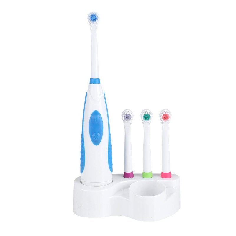 cheekyglo Electric Toothbrush with 4 Toothbrush Head Ultra-sonic Electric Toothbrush Power Toothbrush, Deep Clean, Fresh Breath for Adult(blue) Blue - Image 1