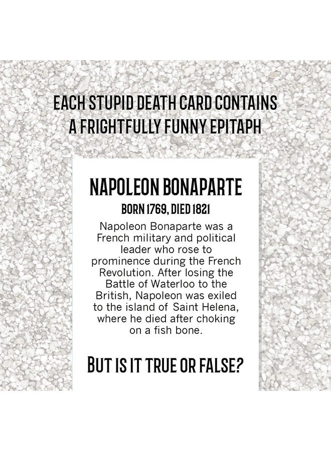 University Games | Stupid Deaths The Party Game, for Adults & Teens Ages 12 & Up (01404) - Image 4